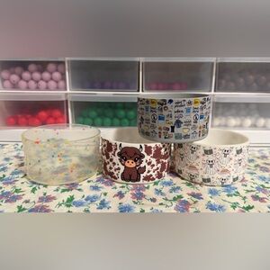 Tumbler Boots 40 Oz - Set Of 4 - Ghost Books, Polka Dots, Gilmore Girls, Cow
